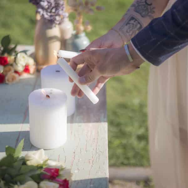 Le rituel des bougies