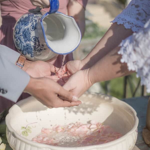 Le rituel du lavage de mains